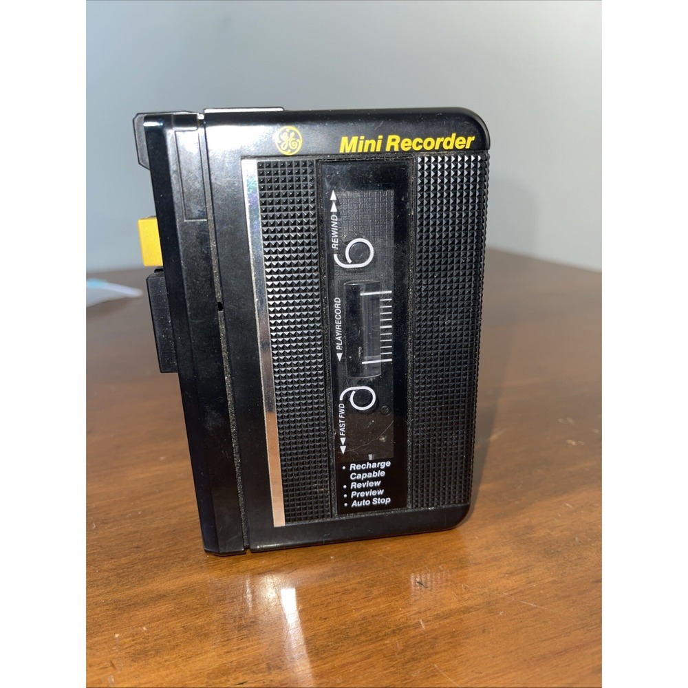 GE Mini Recorder Vintage Works‎